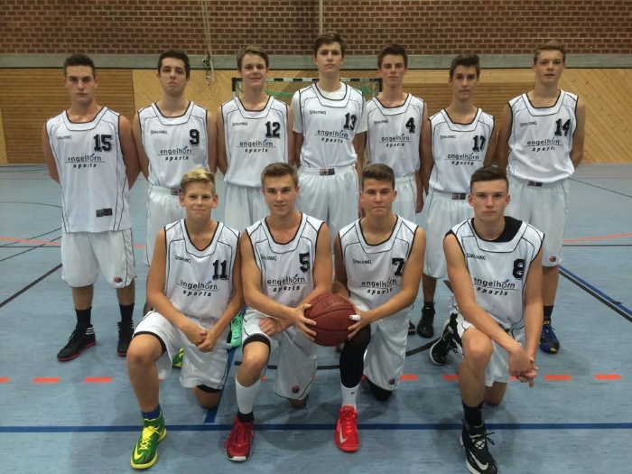U18 Oberligateam der BG Viernheim/Weinheim Saison 2014/2015